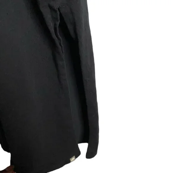 Roots Women's Black Sleeveless Maxi Shirt Dress - Picture 8 of 9